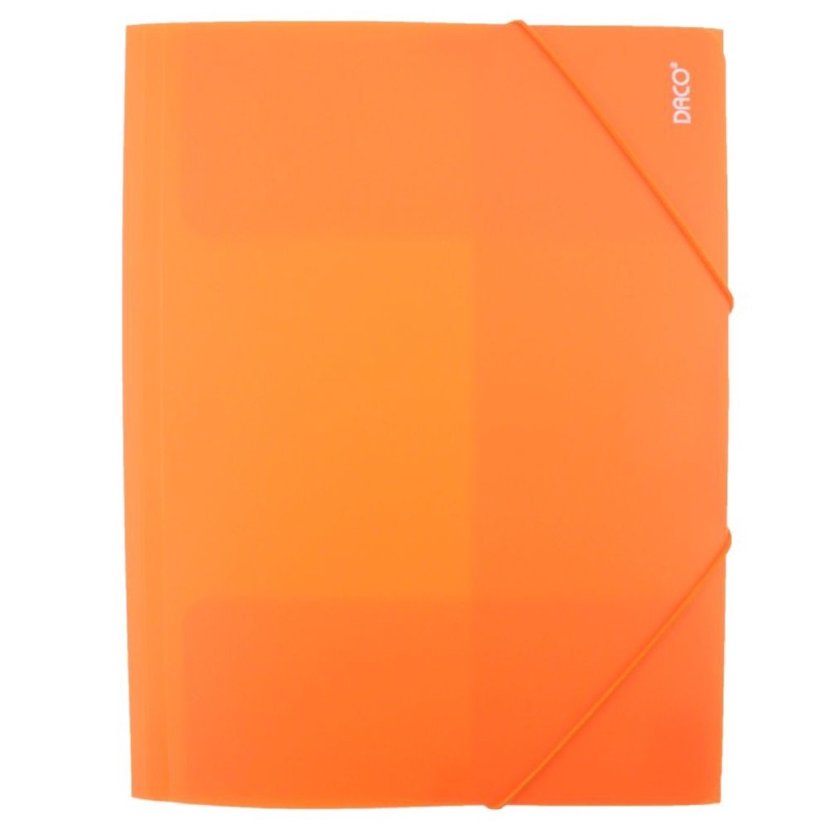 A4 Daco Elastic Folder 31 x 24.5cm - Orange