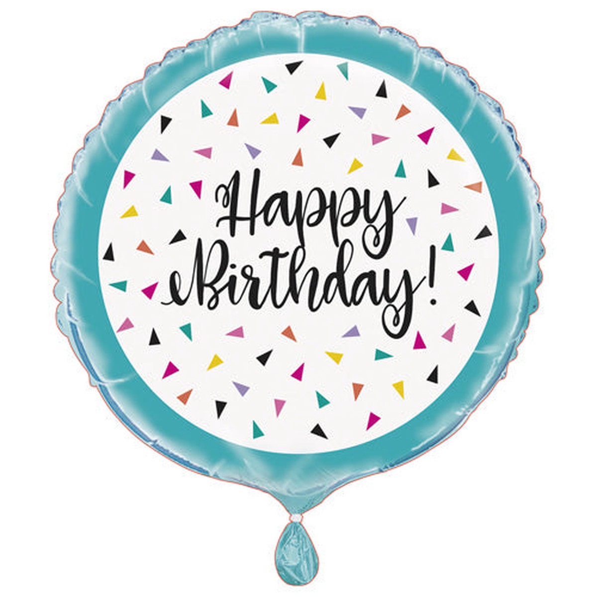Trending Now Unique Helium Foil Balloon 45.7cm - Happy Birthday