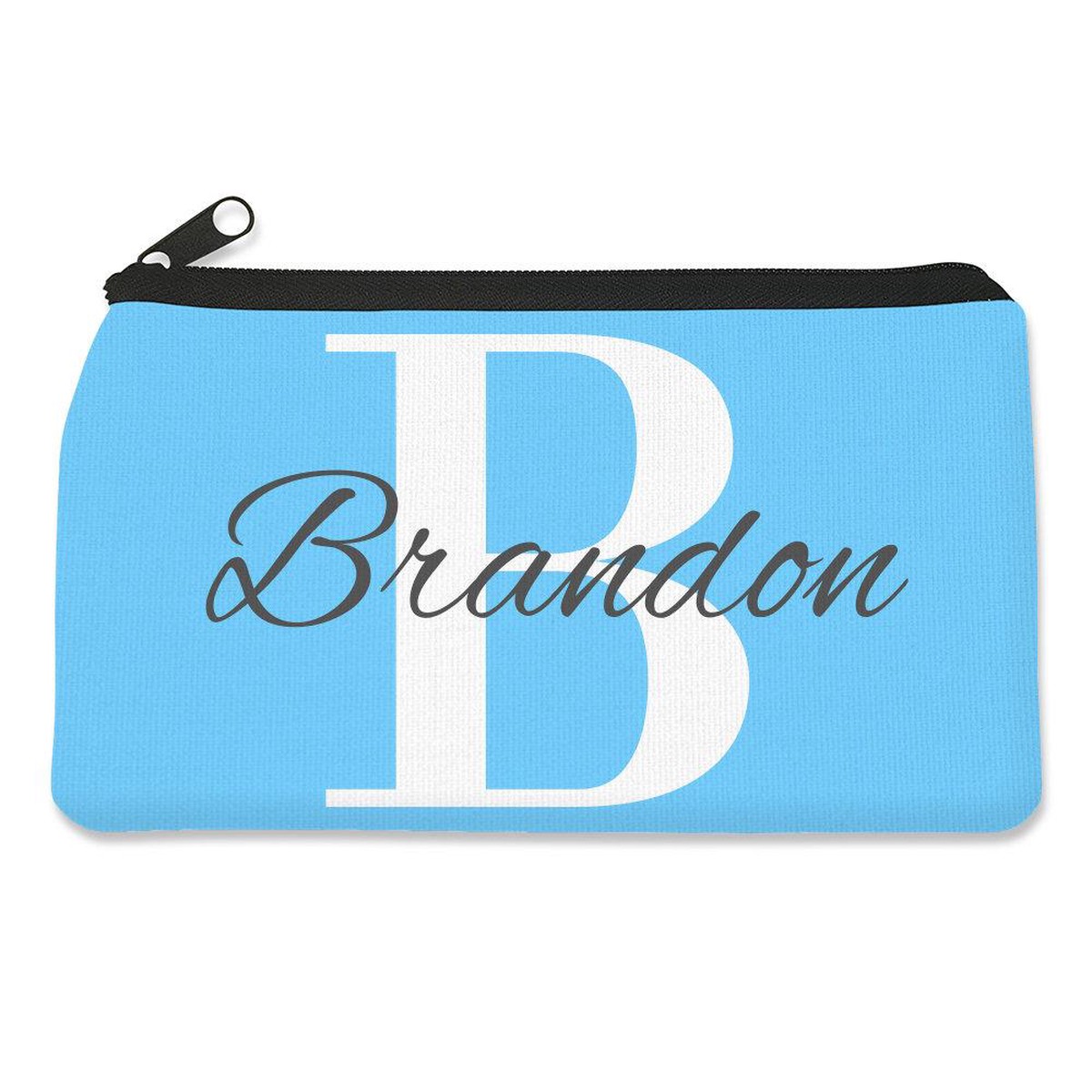 New Arrival Blue Monogram Pencil Case - Small