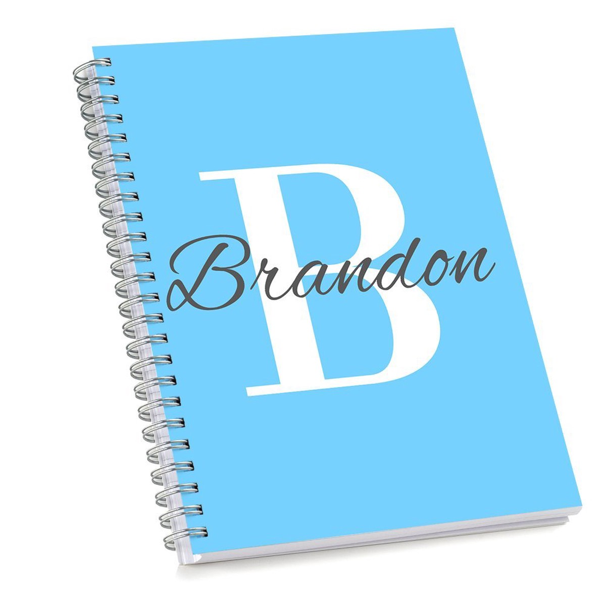 New Arrival Blue Monogram Sketch Book