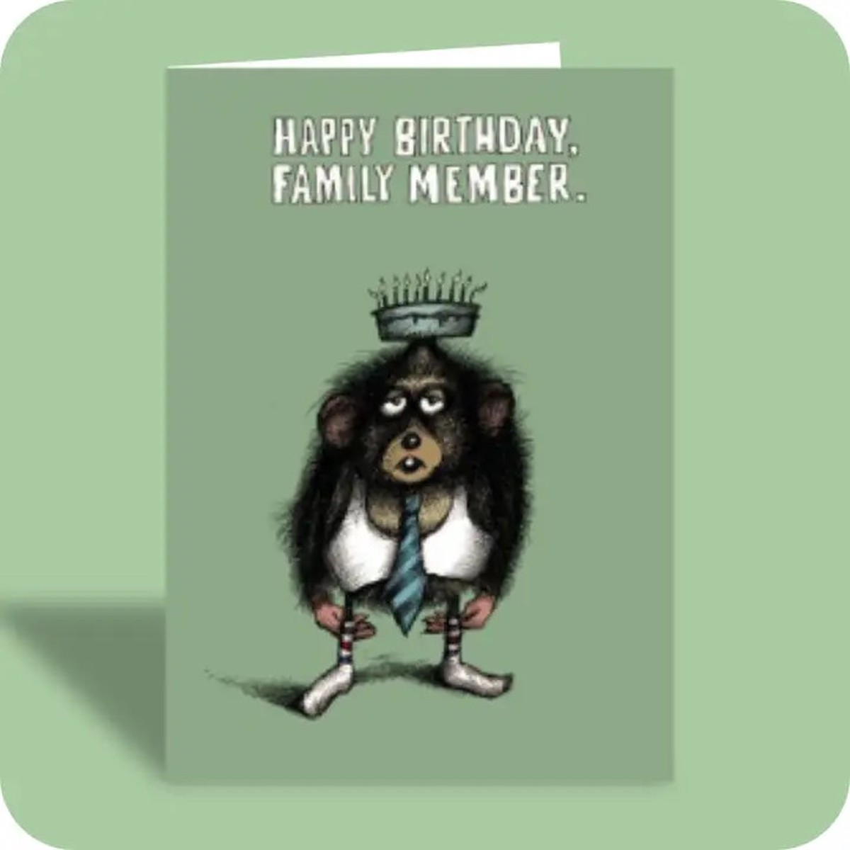 Family Member Birthday Card