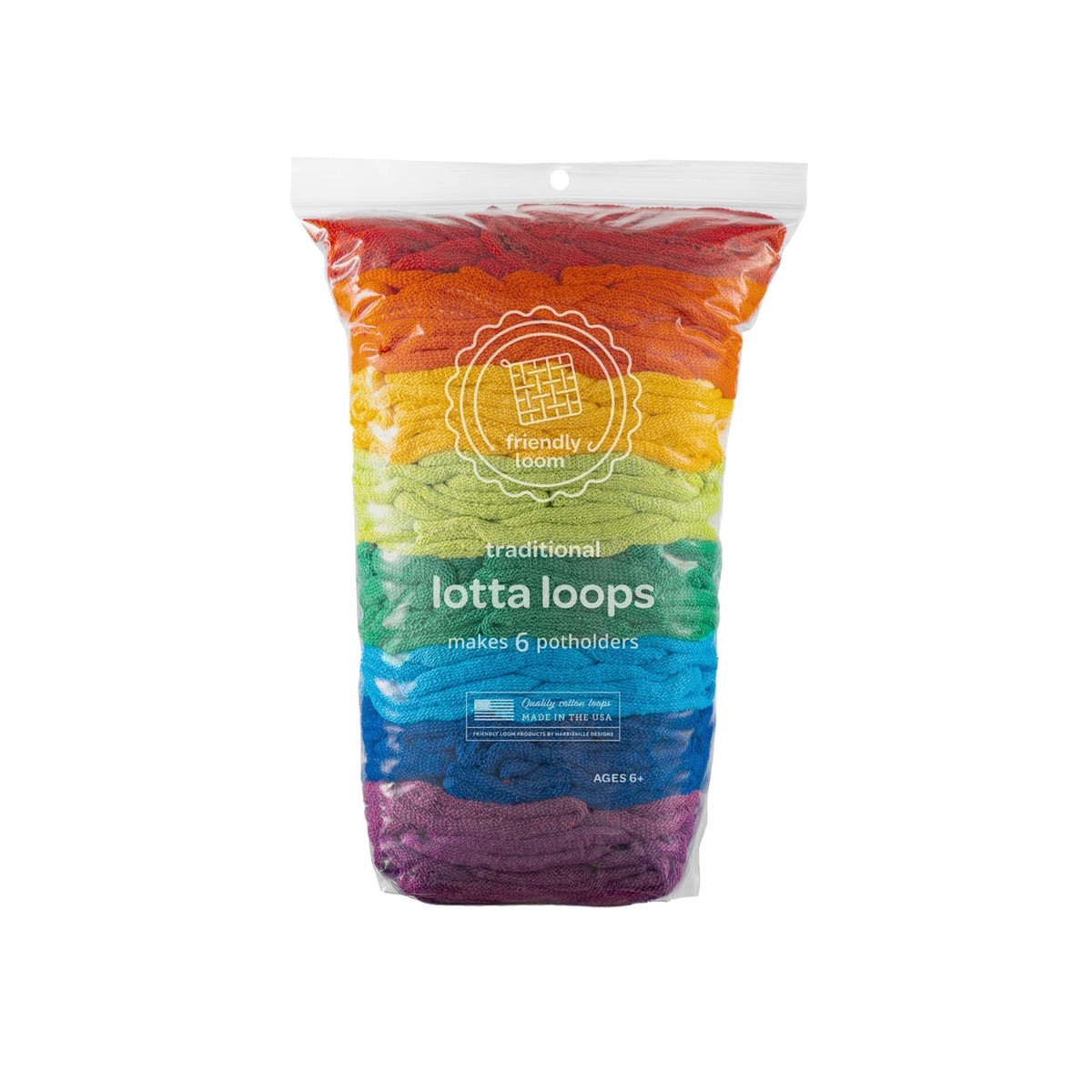 Rainbow Lotta Loops - Traditional Loops