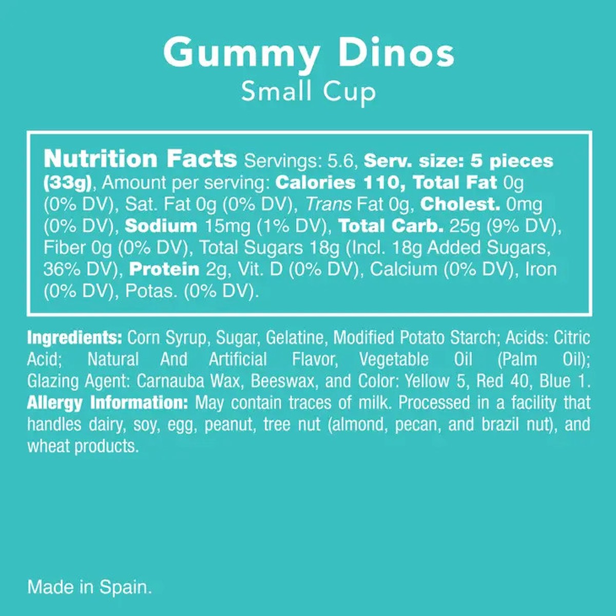 Candy Gummy Dinosaurs