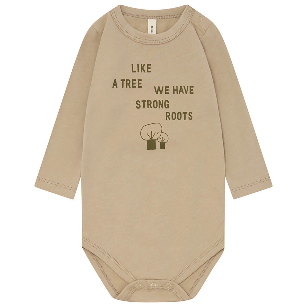 Strong Roots Bodysuit by Organic Zoo