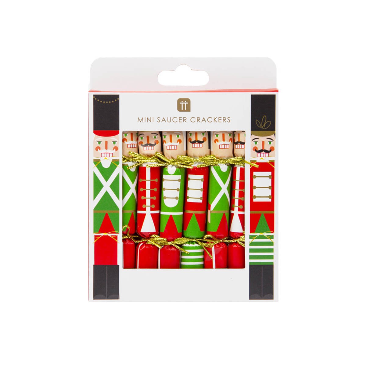 Nutcracker Christmas Saucer Crackers by Talking Tables