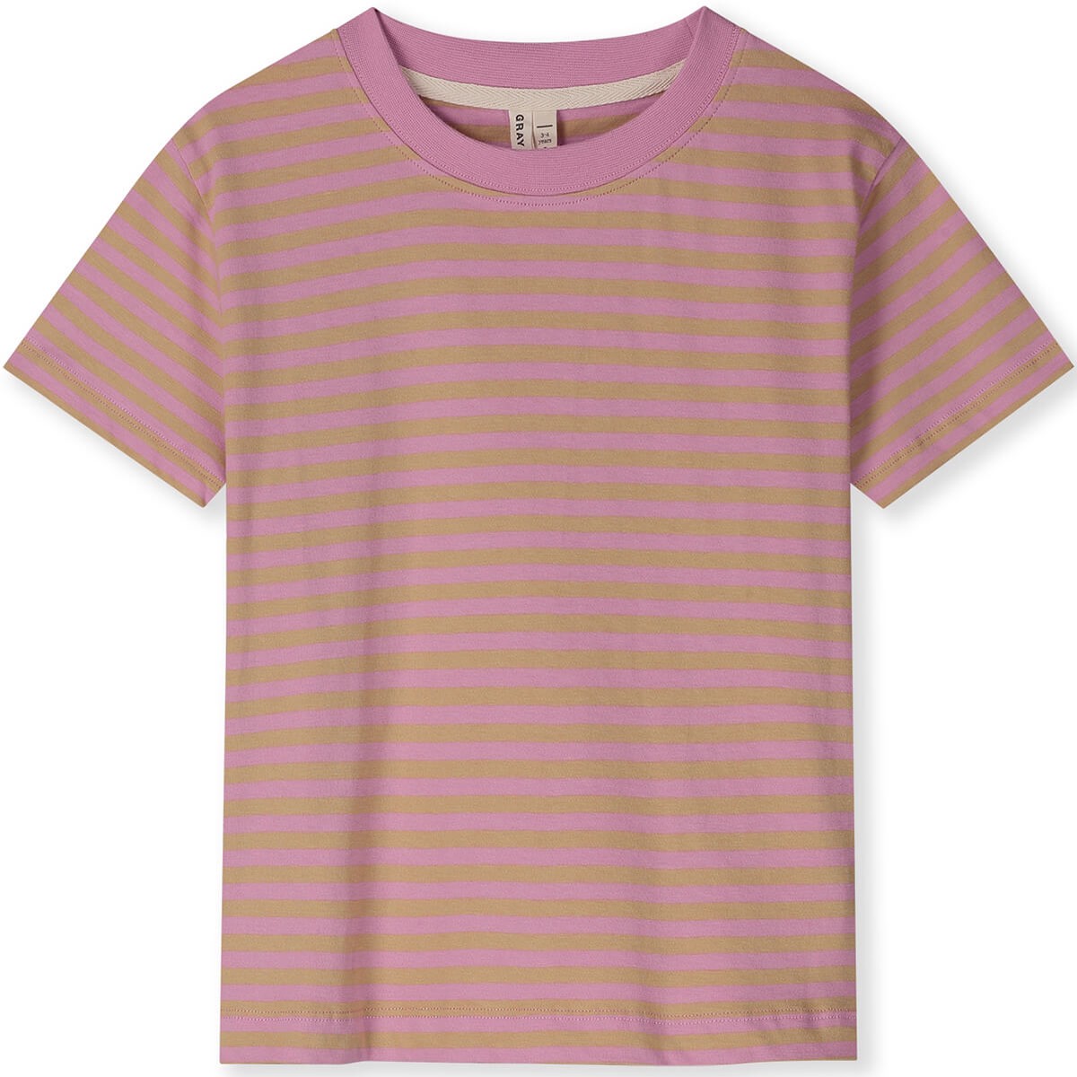 Oversized Tee in Bubblegum / Cookie by Gray Label