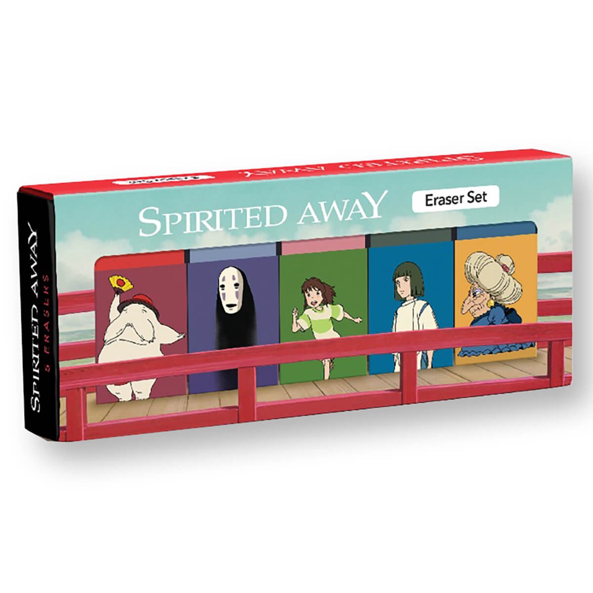 Spirited Away Eraser Set by Studio Ghibli