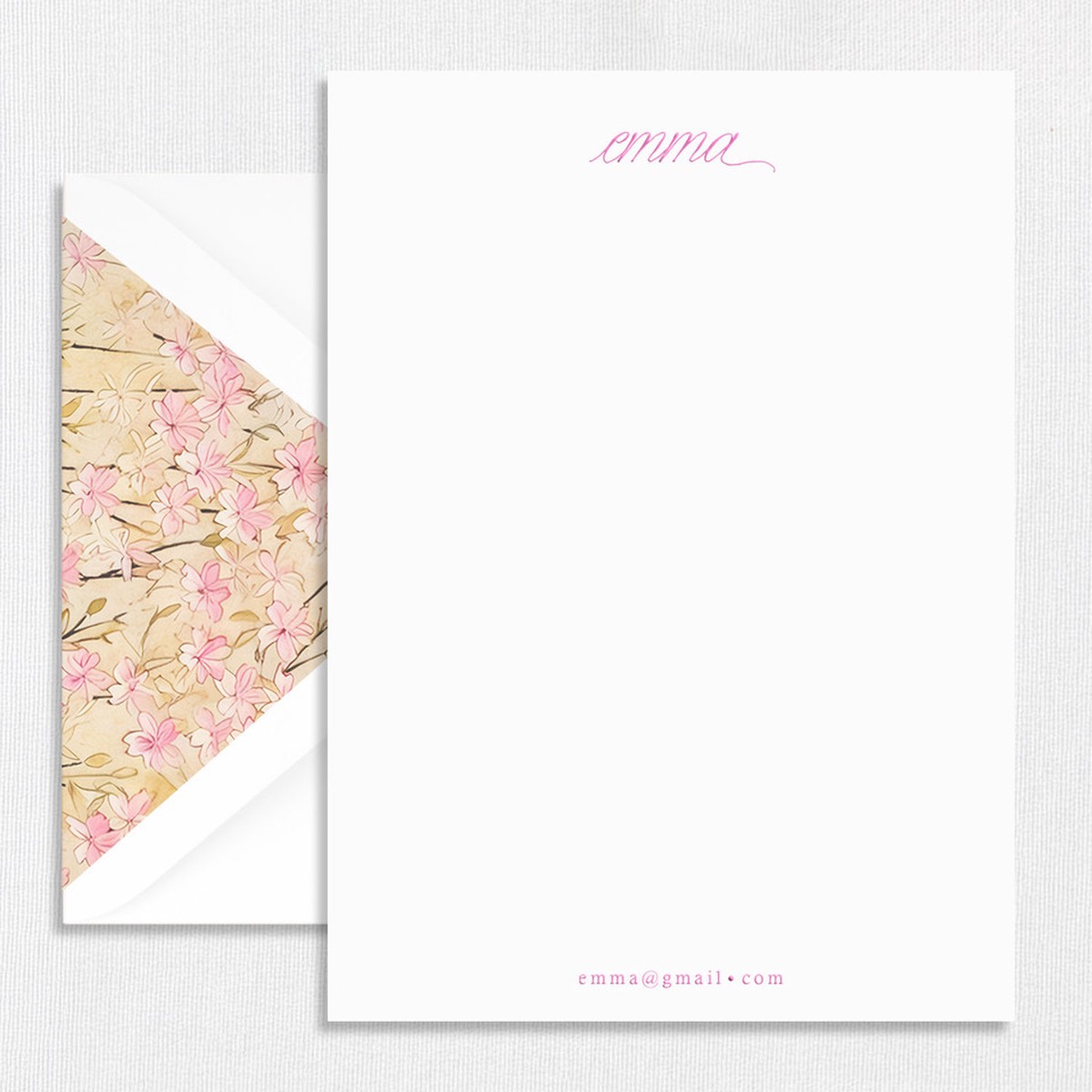 Emma Personalized Letter Sheet
