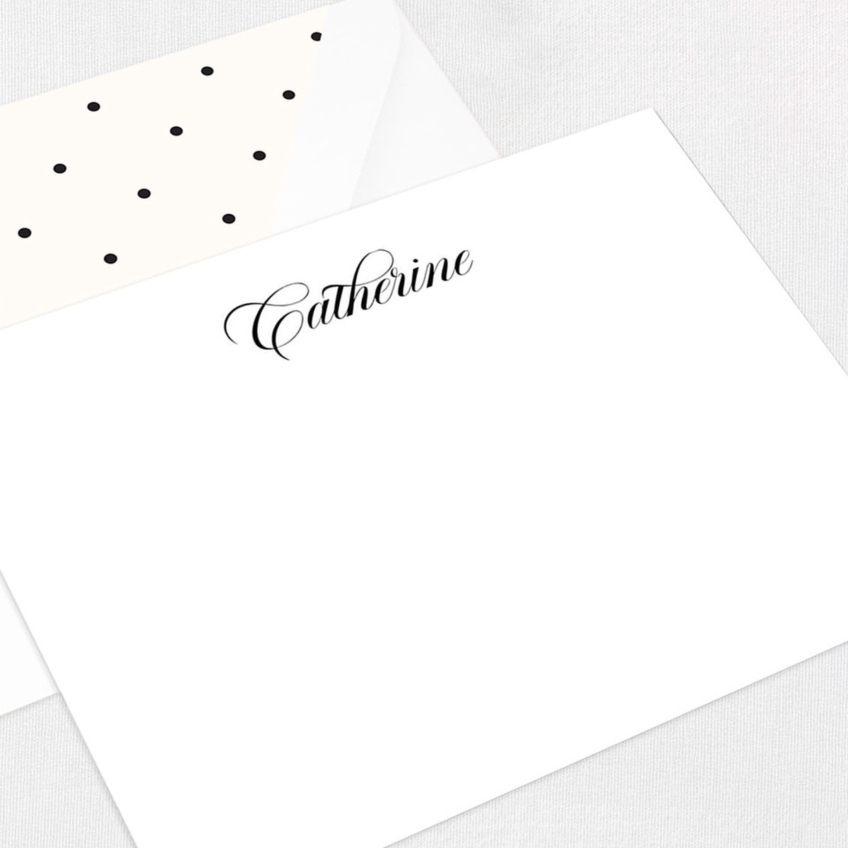Catherine Flat Notecard