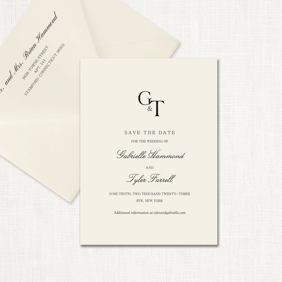 Gabrielle Save the Date
