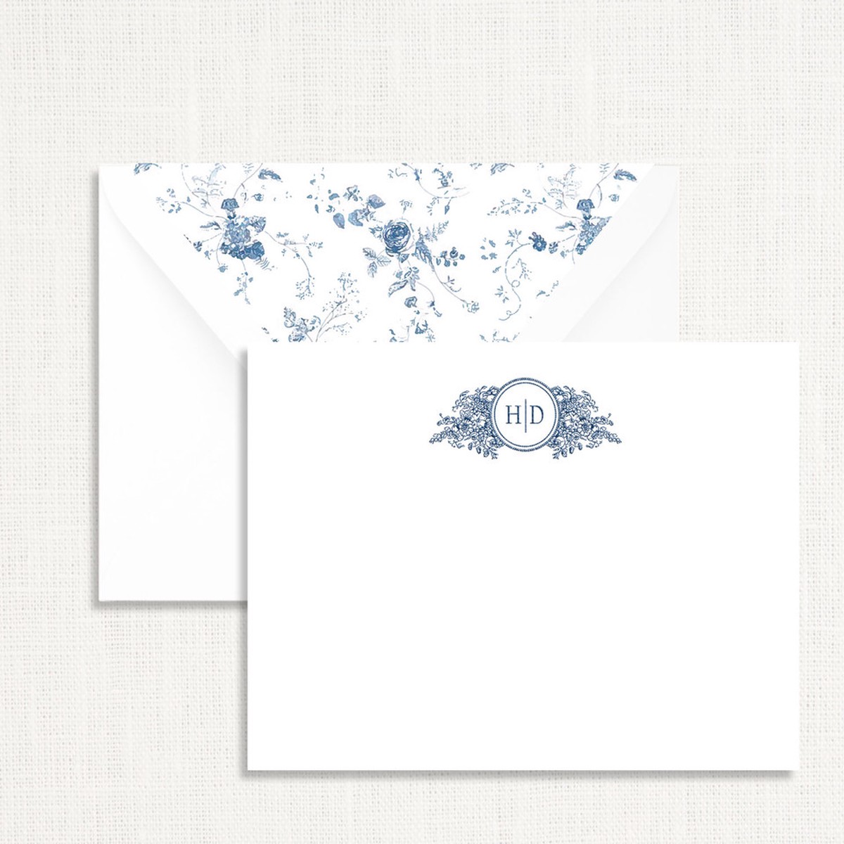 Haley Couples Flat Notecard