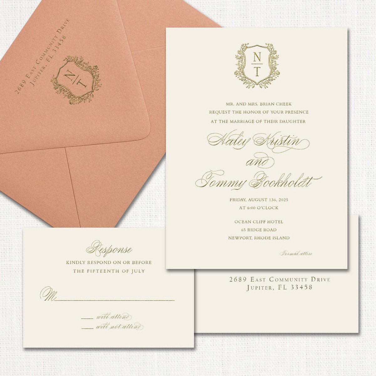 Kristin Wedding Invitations