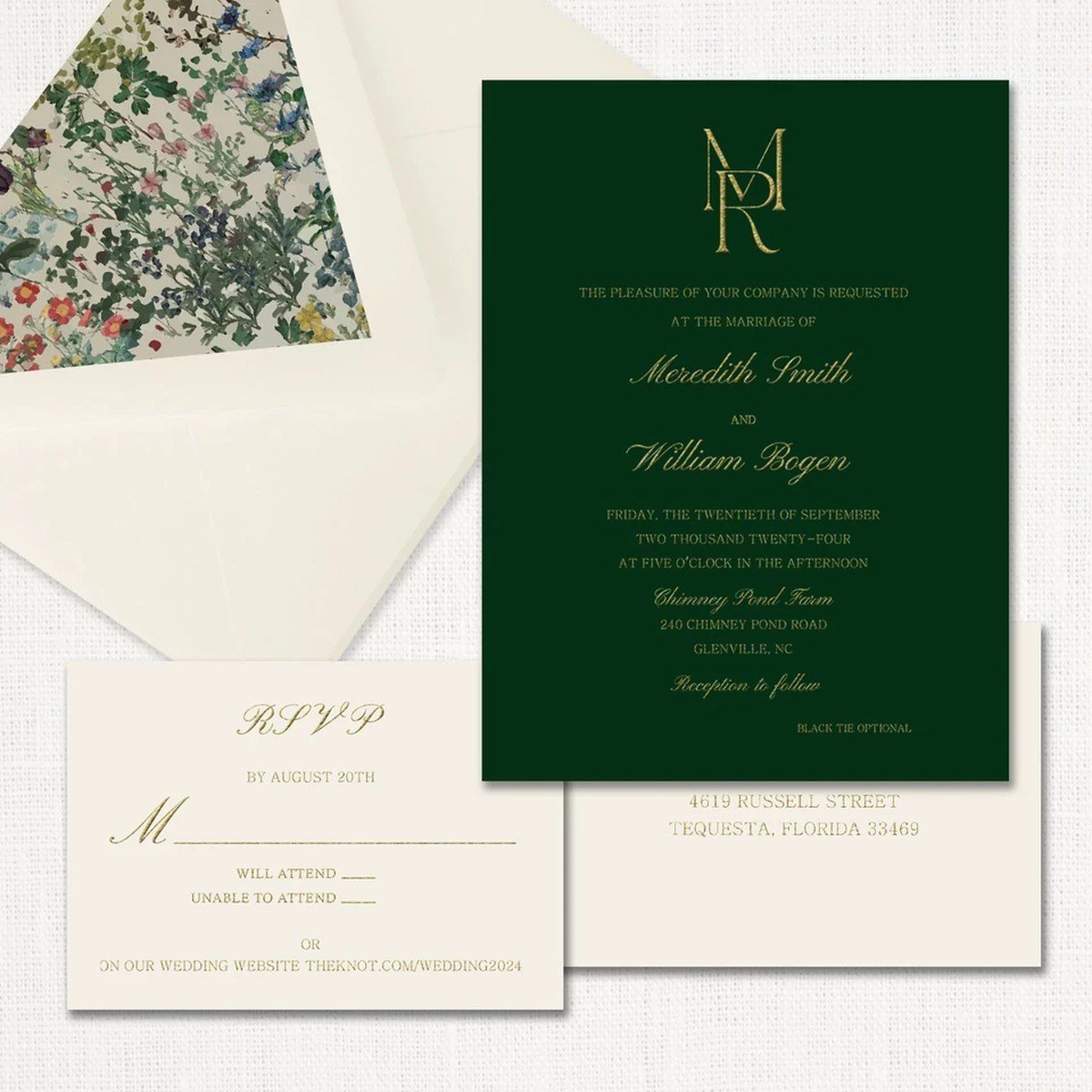 Meredith Wedding Invitations