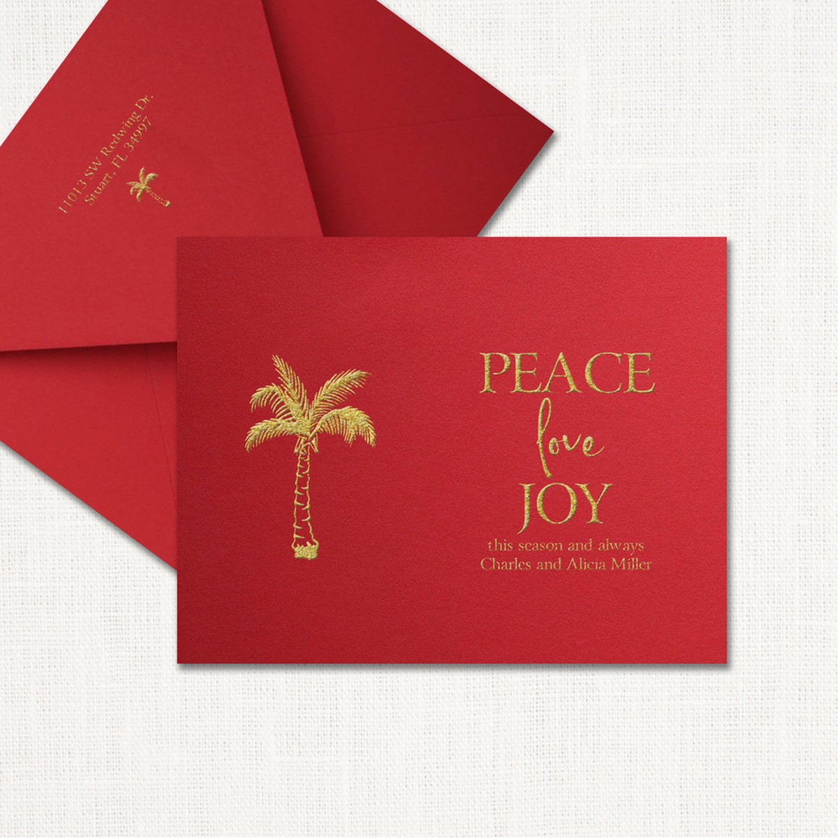 Palm Tree Card