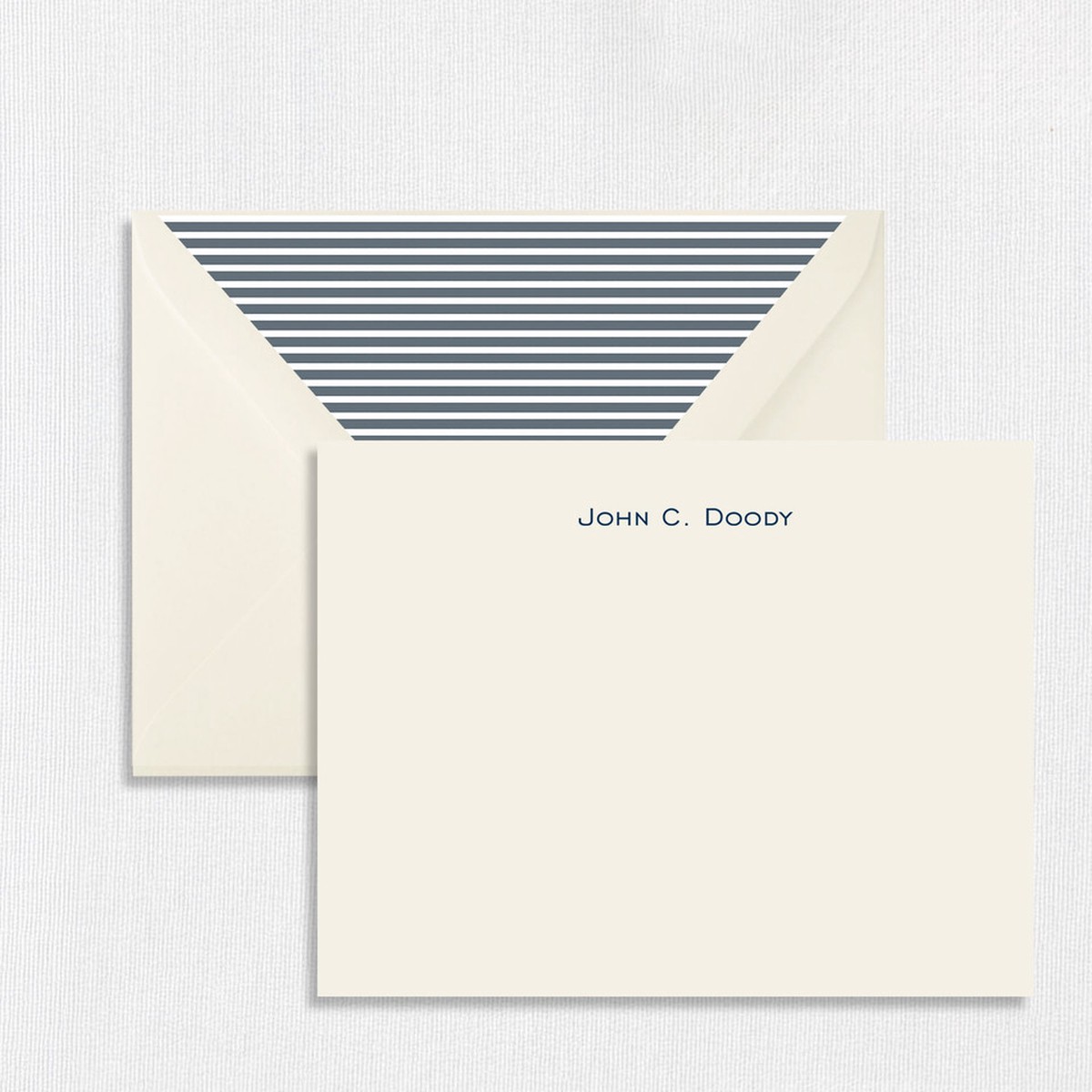 John Flat Notecard