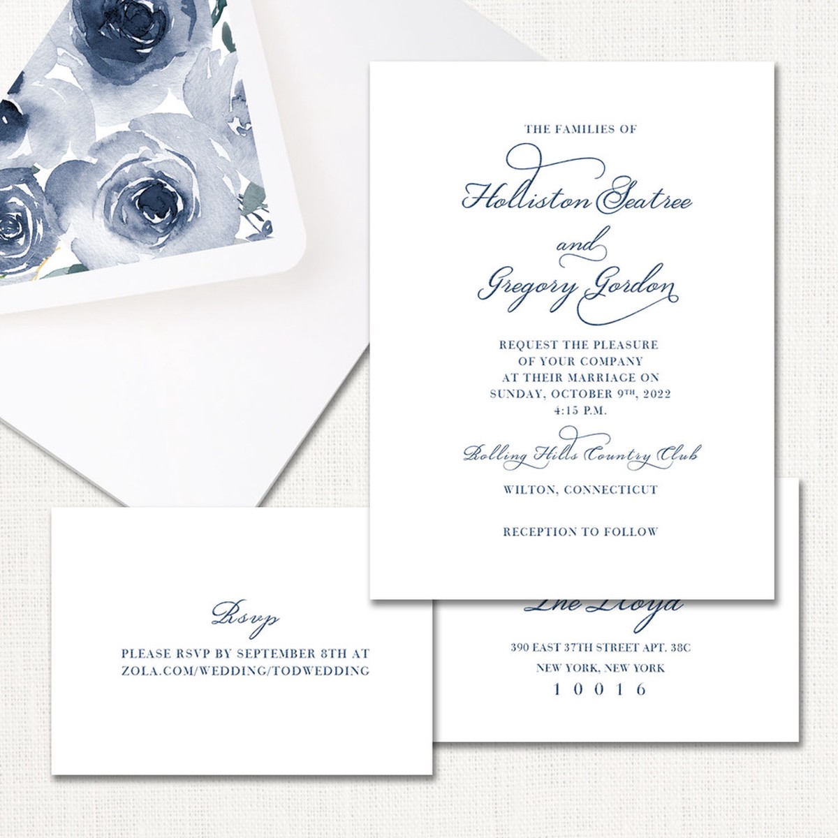 Holliston Wedding Invitations
