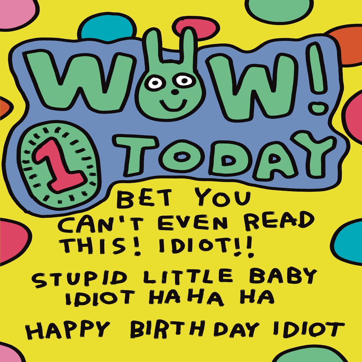 Zoe Bread Wow! One Today Card
