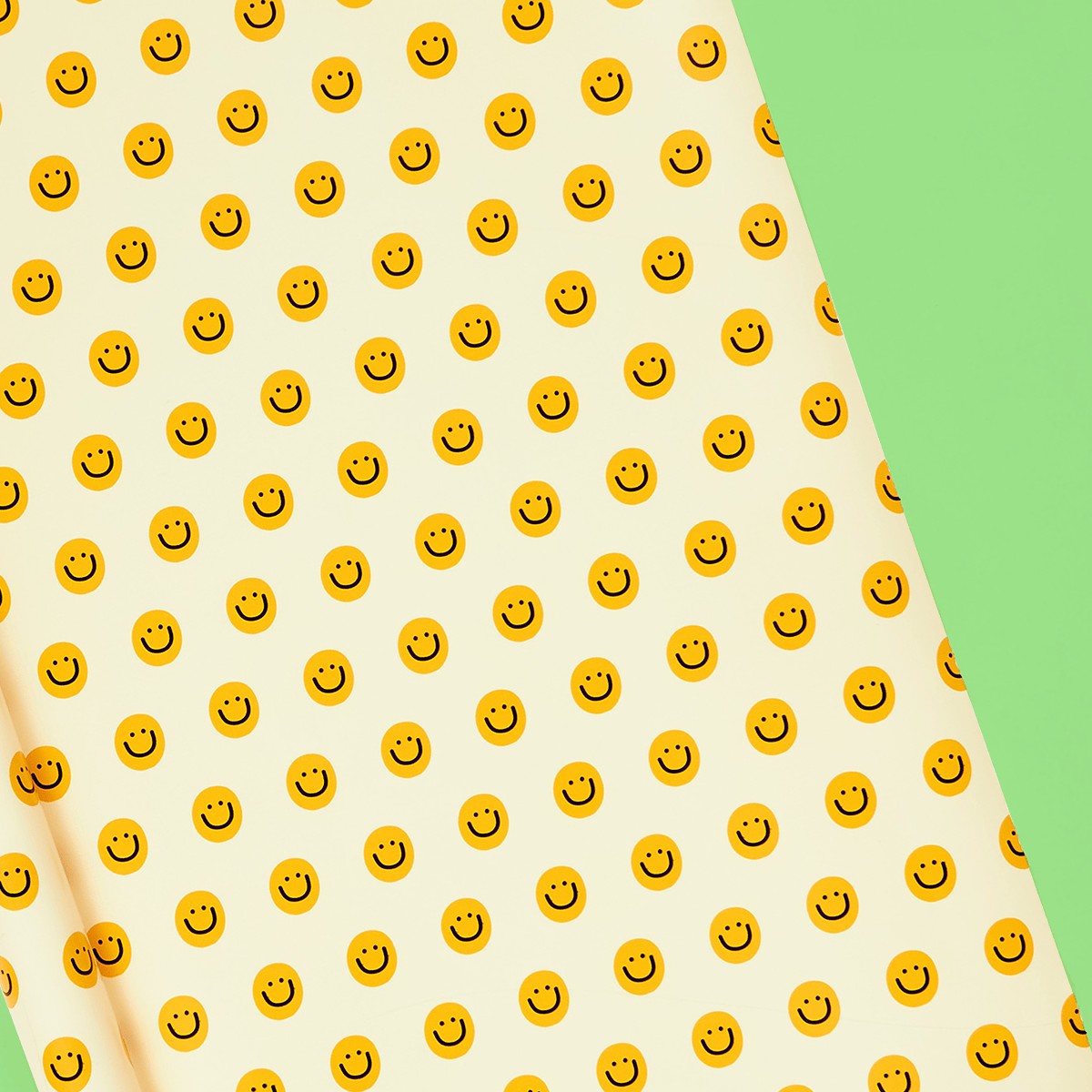 Yellow Smiley Roll Wrap