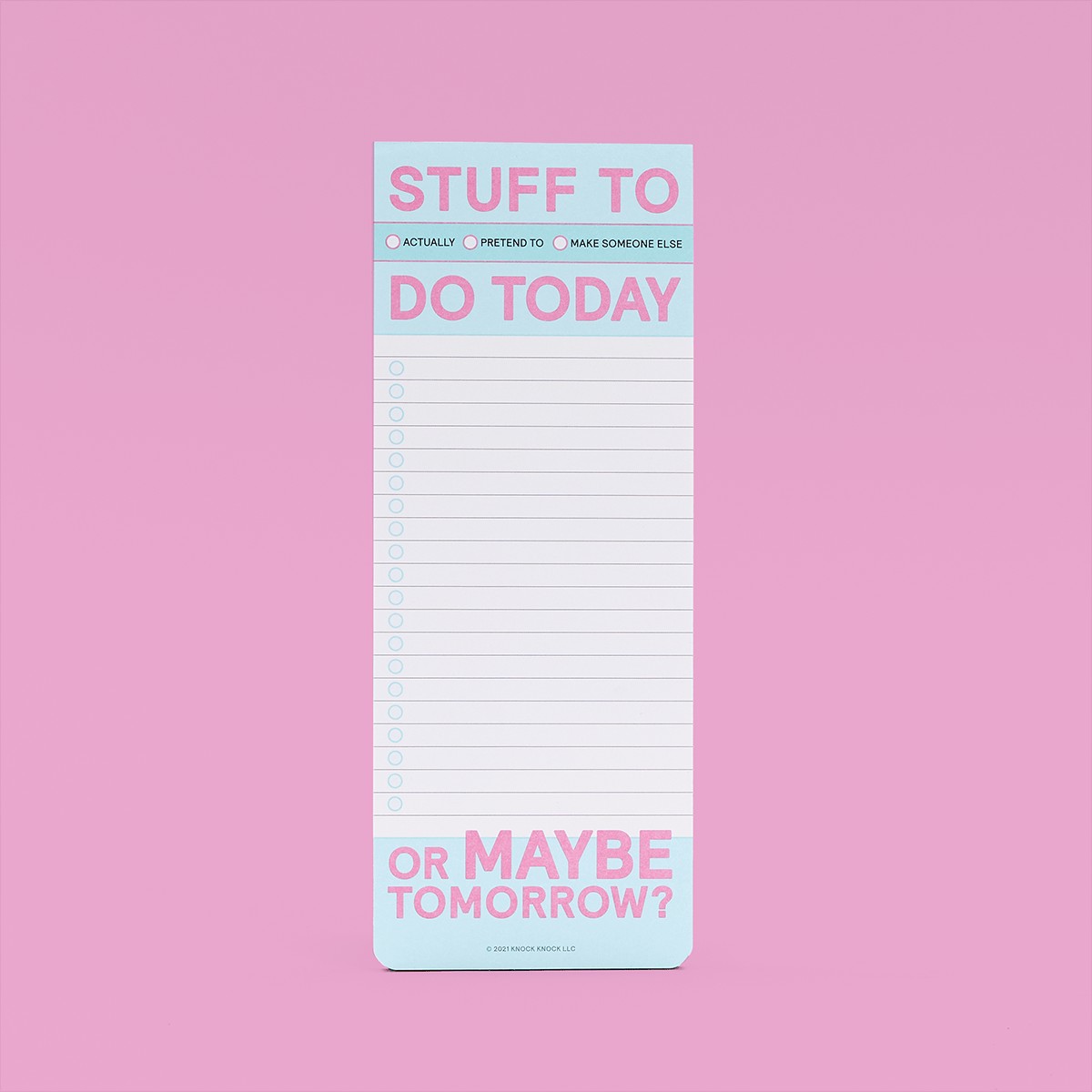 Today To Do List