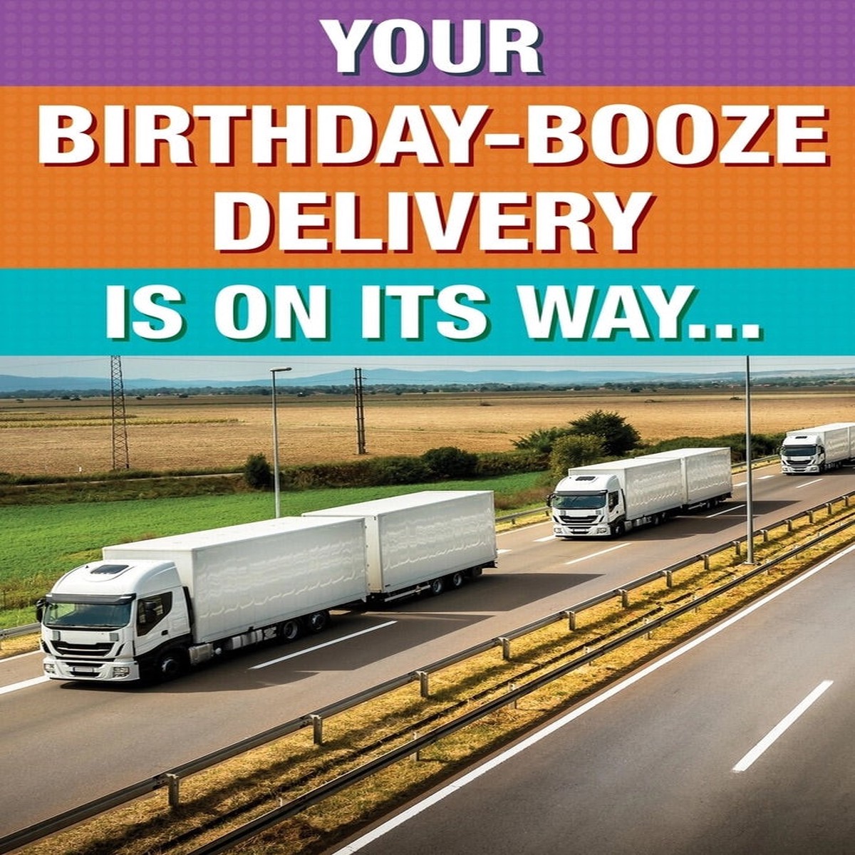 SA7076 Birthday Card
