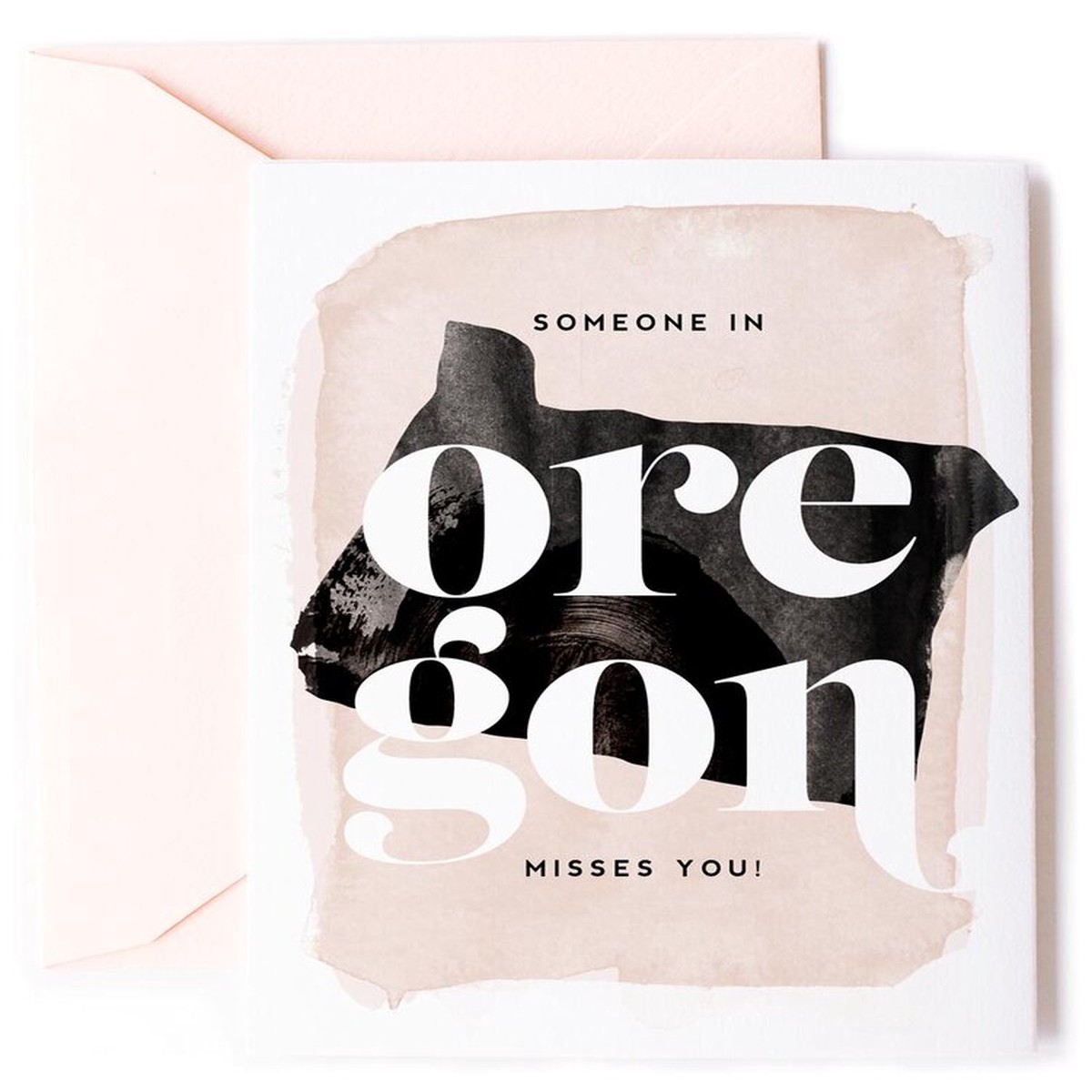 KMB306 Oregon Misses You Card