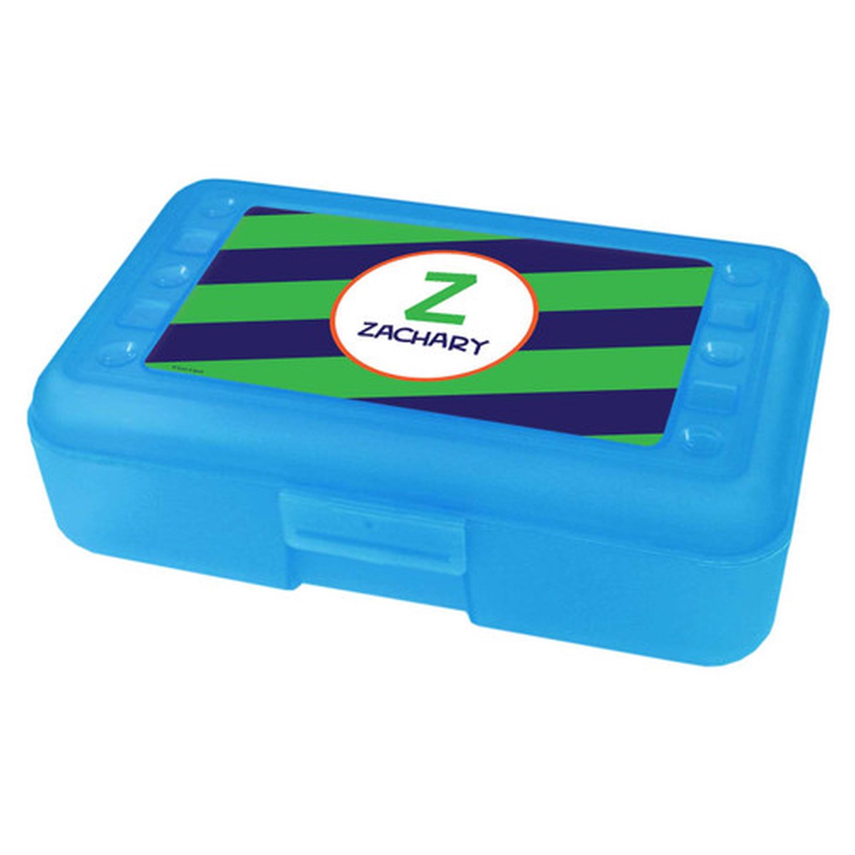 Fun Initials Green Pencil Box