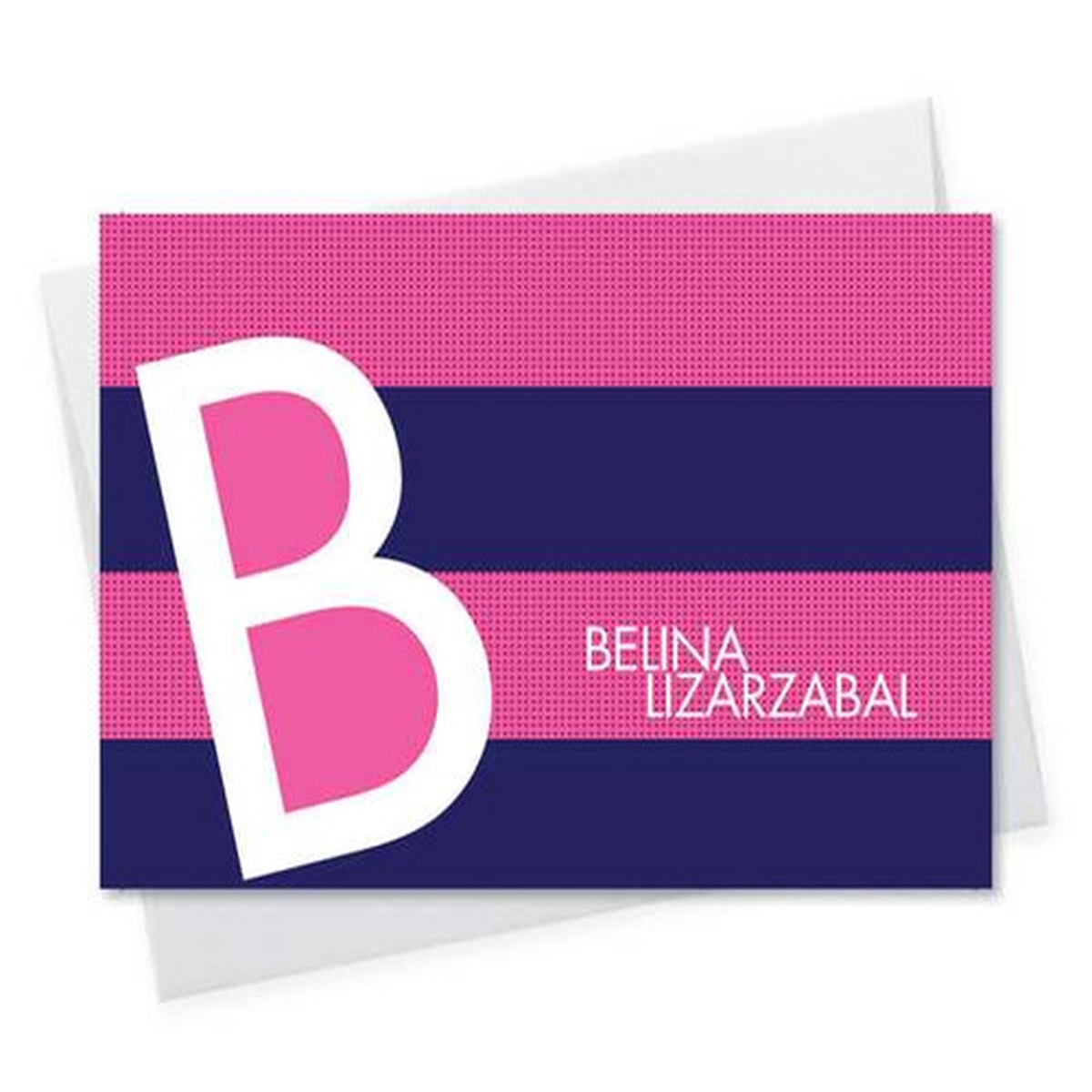 Fun Pink Notecard