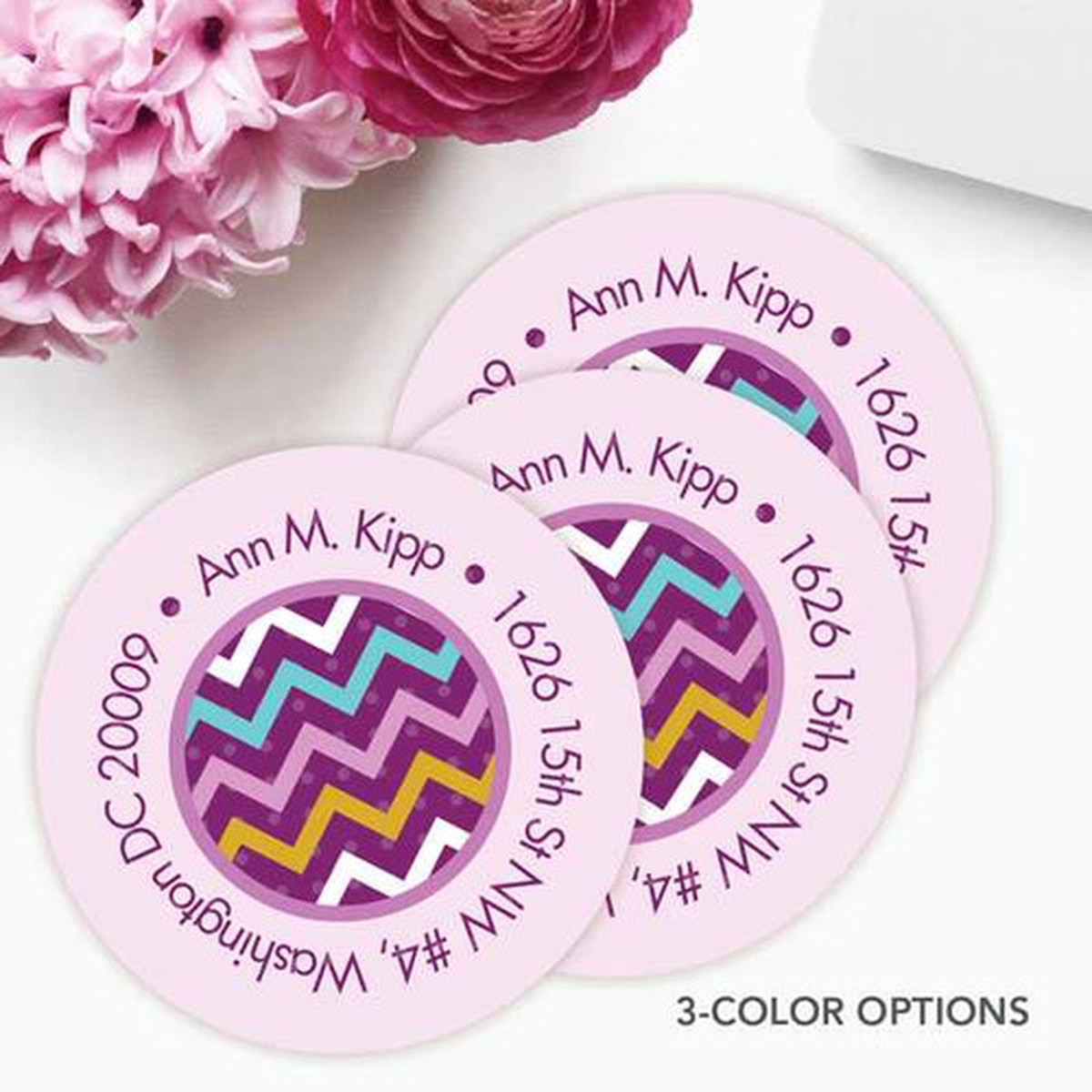 Mix Chevrons Label Set