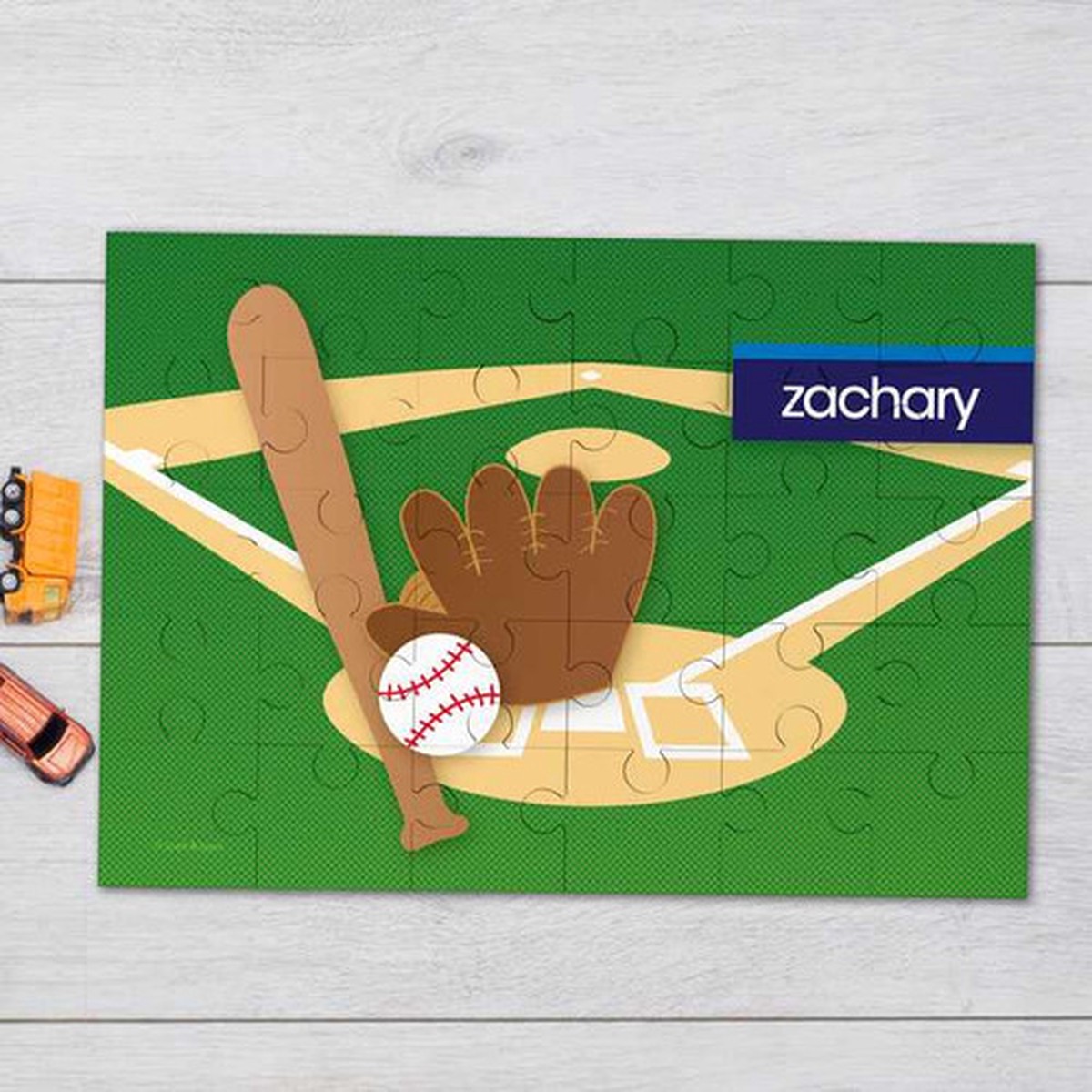Baseball Fan Personalized Puzzles