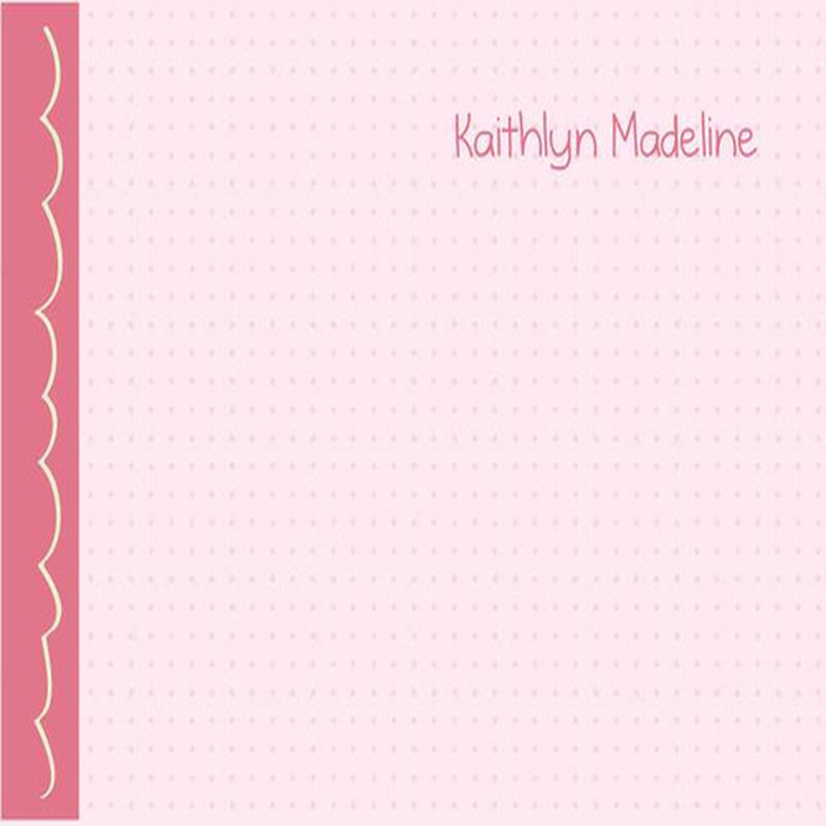 Cute Bunny Pink Notecards