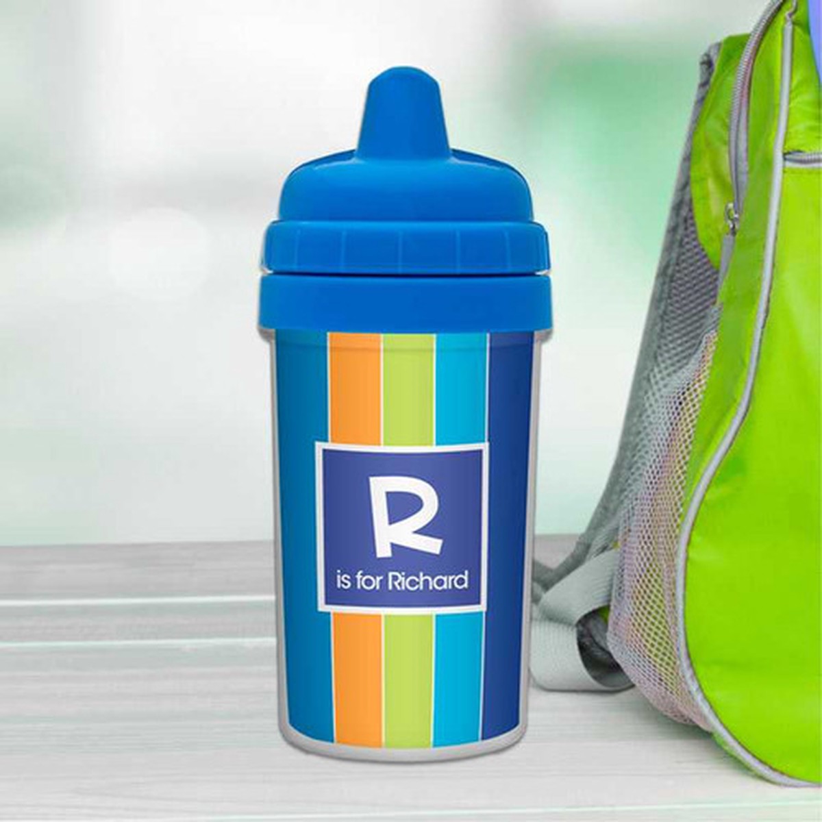 Bold Stripes Sippy Cup