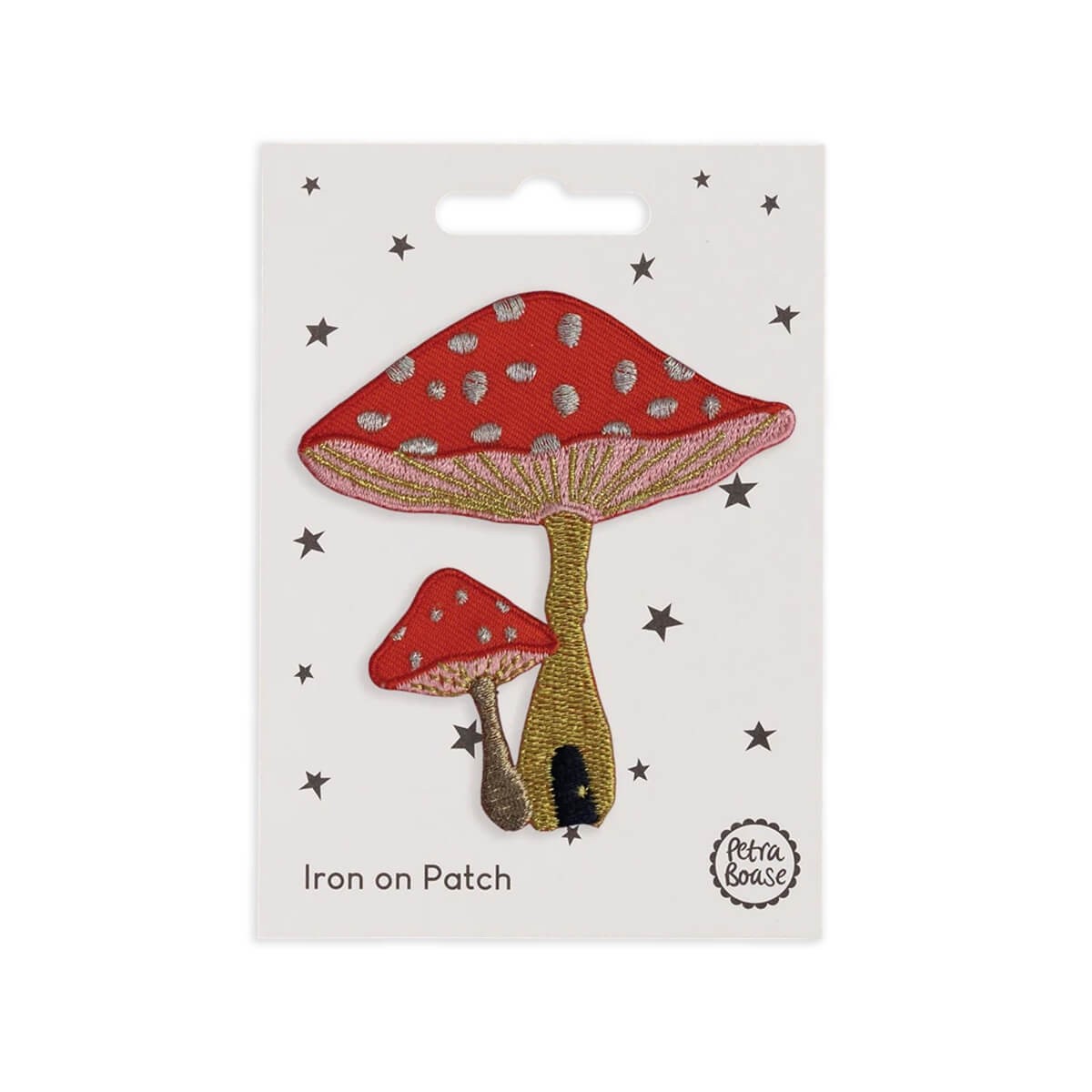 Toadstools Iron On Patch by Petra Boase