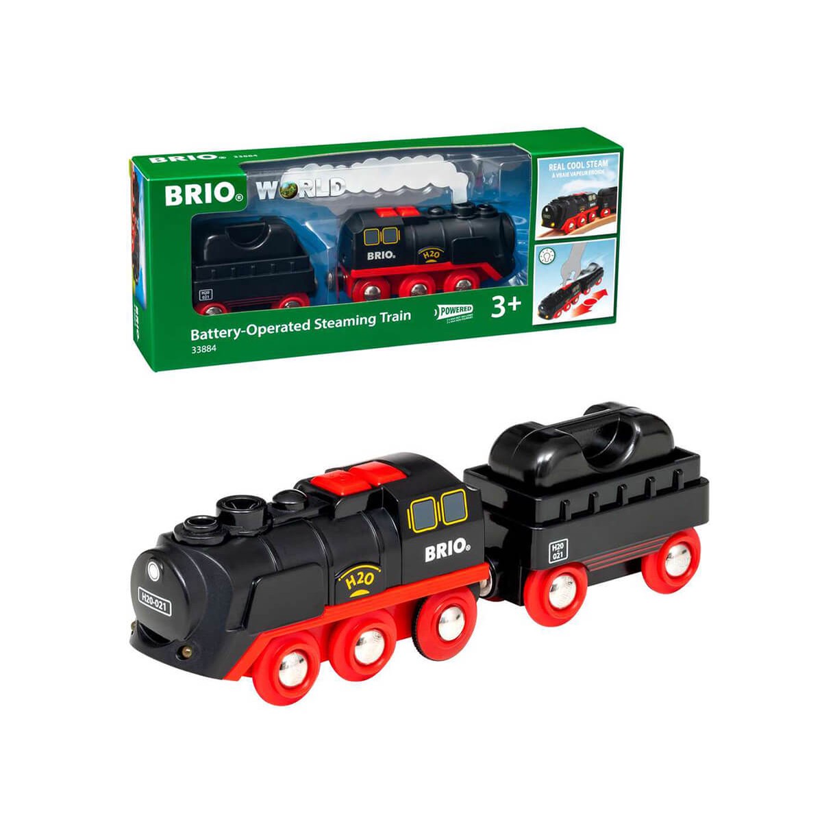 Battery Operated Steaming Train by Brio